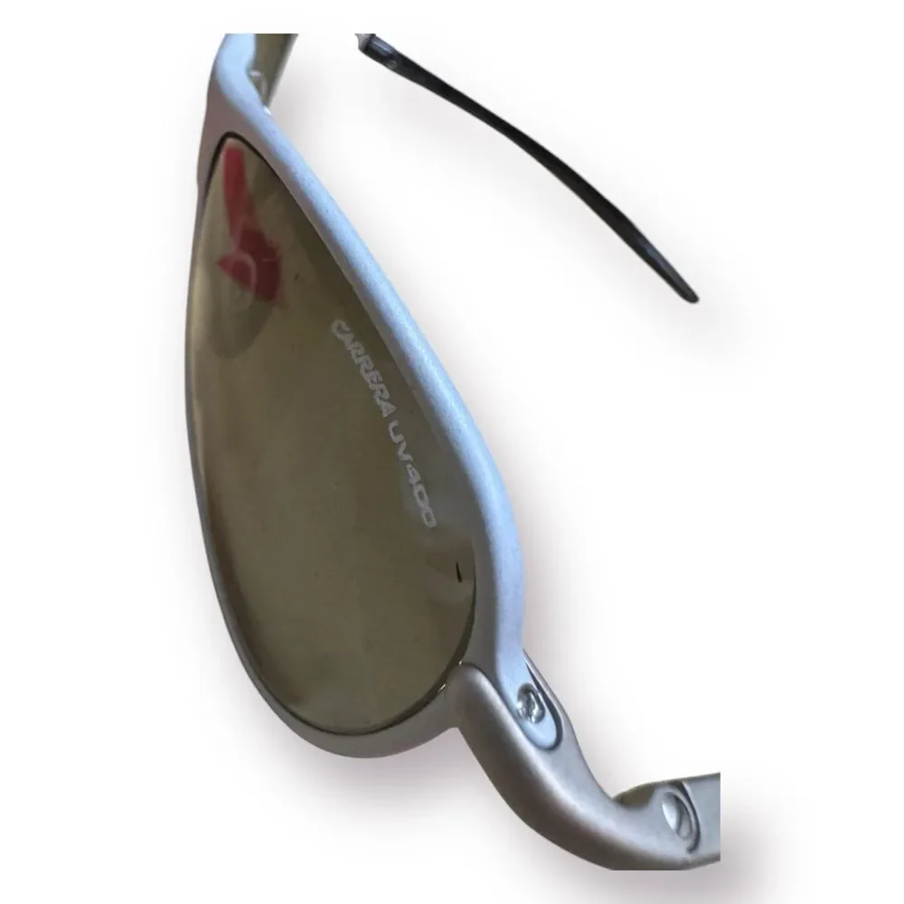 Carrera Mars‎ Vintage Grey Sunglasses UV400 53-18 Rare